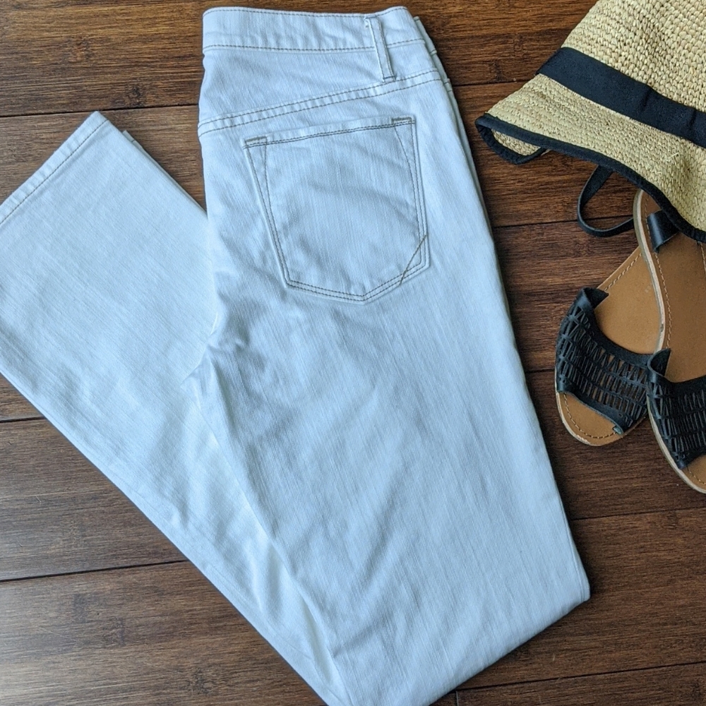 Banana Republic White Jeans - 6